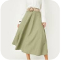 Belted Skirt