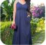 Cotton Linen Maxi Dress