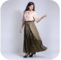 Pleated Skirt