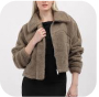 Sherpa Cropped Jacket