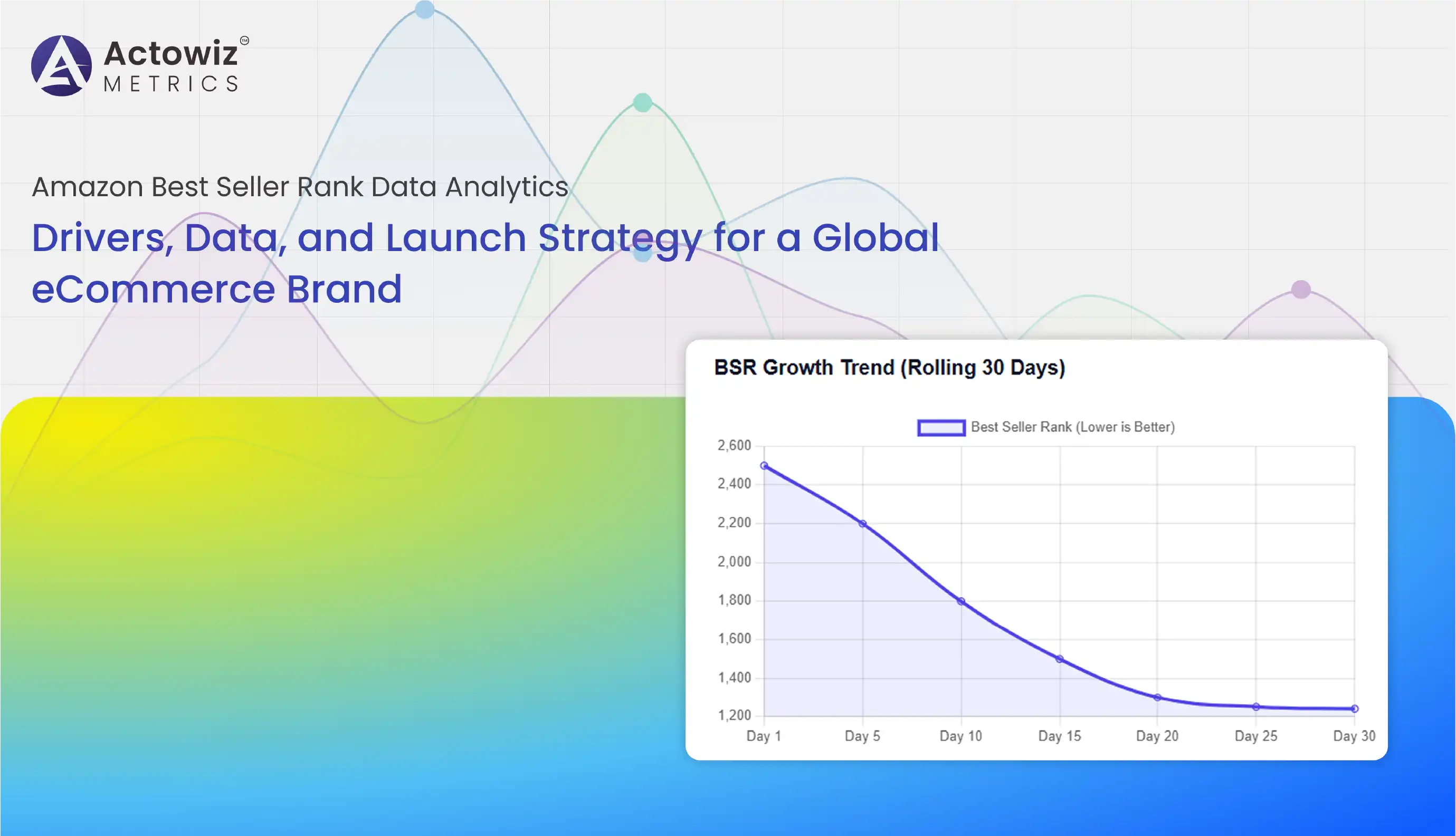 Amazon Best Seller Rank Data Analytics